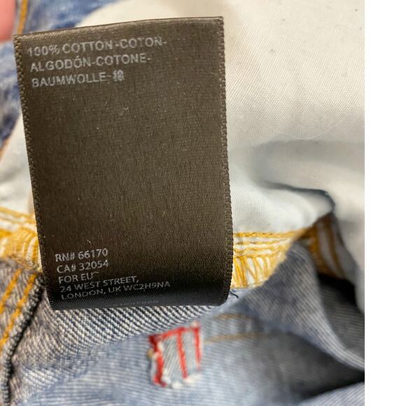 BDG Urban Outfitters Bleached High Waisted Jeans - 27 - Picture 7 of 13